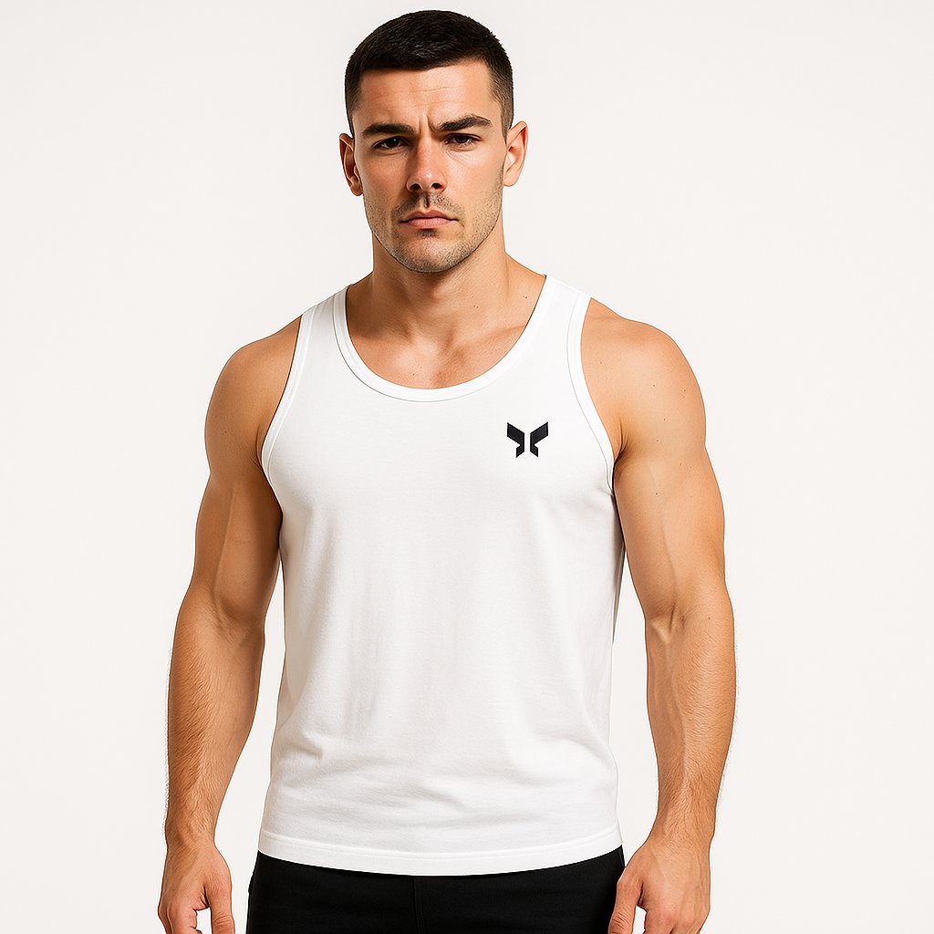 White tank top